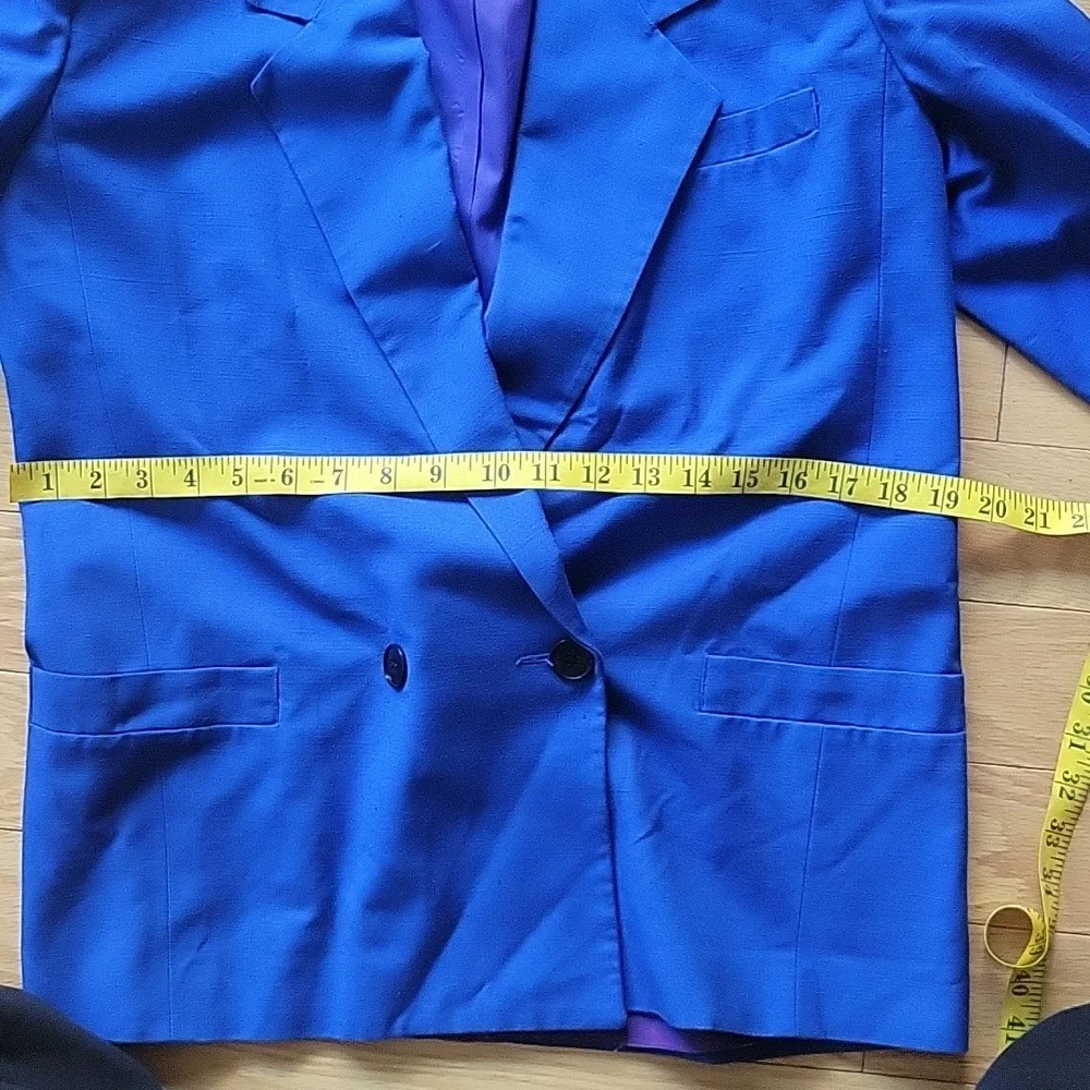 Christian Dior Vintage The Suit Single Button Closure Blazer